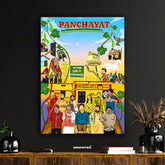 Panchayat Web Series Fan Art Poster